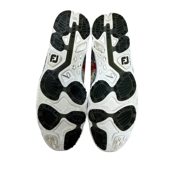 Women FootJoy emPOWER Lace Up Paint Splatter Women's Golf Shoes Size 10 - Picture 8 of 8